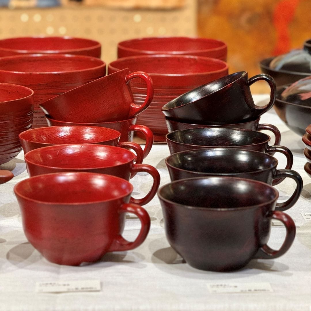 銀座】山岸 厚夫 漆器展 〜日常使いの漆器と漆絵〜 開催中 | 4F